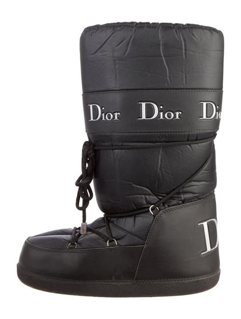 dior ski boots|luxury apres ski boots.